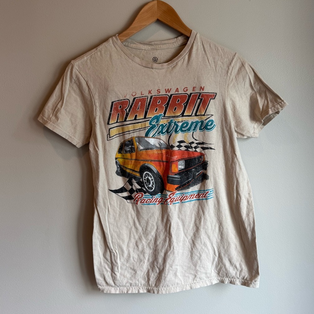 Volkswagen‎ Rabbit Extreme Graphic Tee - Beige